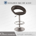 HC-K128 Height Adjustable Black Leather Barber Stool